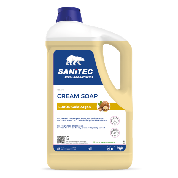 Product image of  2018 CREAM SOAP LUXOR GOLD ARGAN 5L