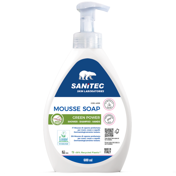 Product image of  4005 MOUSSE SOAP GREEN POWER 600ML