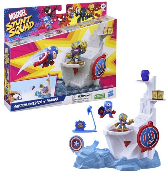 Product image of  Marvel Stunt Squad Spider-Man vs. Venom -taistelusetti (14 x 21,