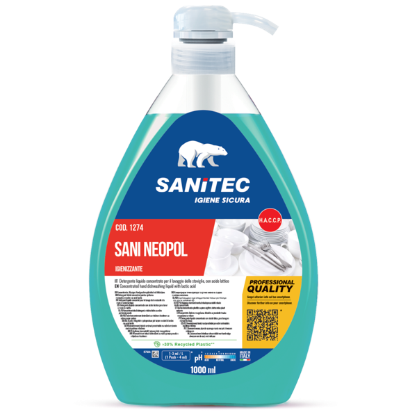 Product image of  1274 SANI NEOPOL 1L TISKIPESUAINE