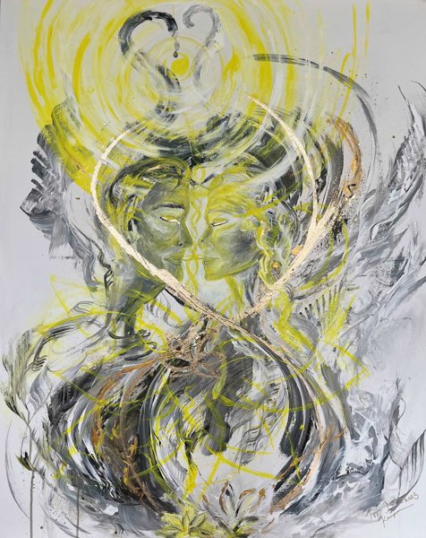 Product image of  Taideteos ”I SEE YOU” - 100x81cm