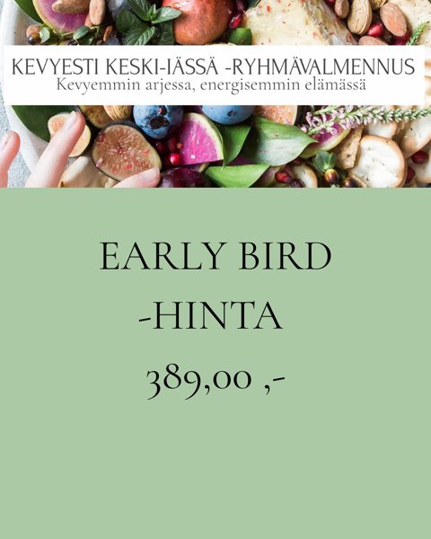 Product image of  Kevyesti Keski-iässä -ryhmävalmennus