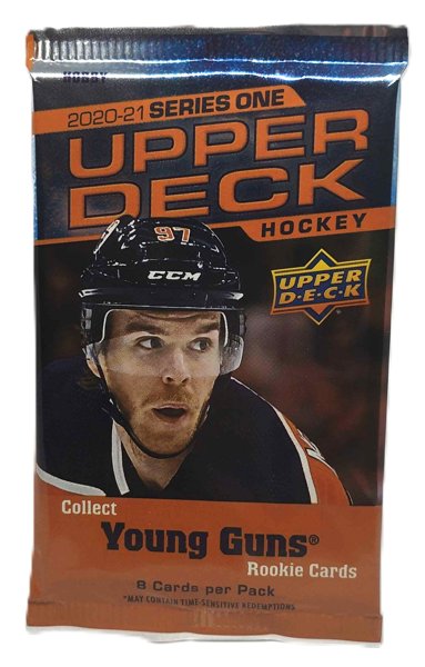 Product image of  2020-21 Upper Deck Series 1 Hockey Hobby [Pack]