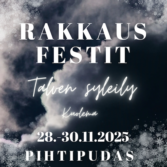 Product image of  RAKKAUSFESTIT Vol 5 Talven Syleily (Kuolema) 28.-30.11.2025