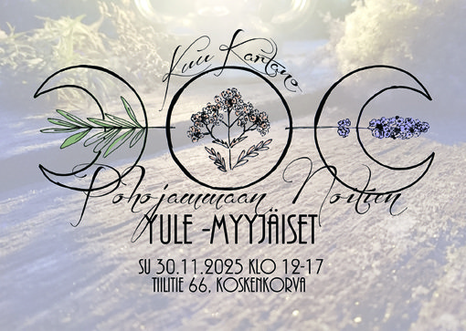 Product image of  Pohjanmaan Noitien YuleMyyjäiset su 30.11. -ULKOPAIKKA-