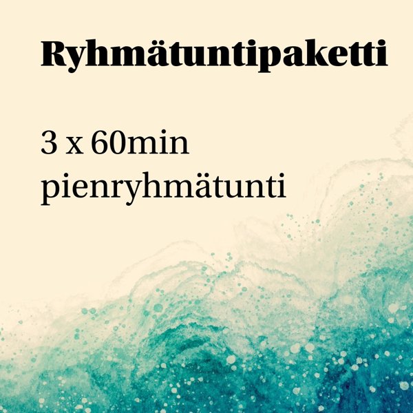 Product image of  Ryhmätuntipaketti