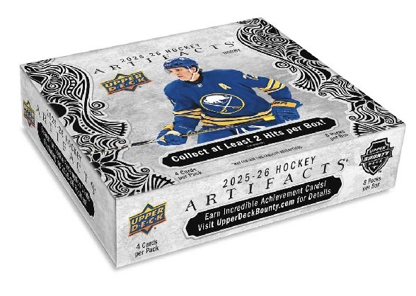 Product image of 2025/26 Upper Deck Artifacts Hockey Hobby Box