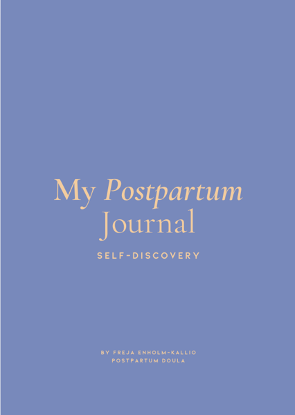 Product image of  The Postpartum Journal – Printable Self-Care & Reflection