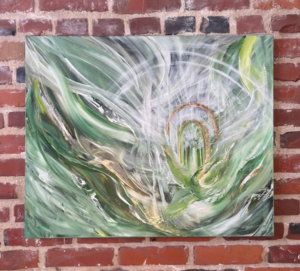 Product image of  Taideteos " PORTAALI" - 100x81cm