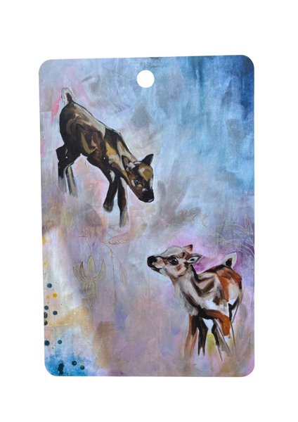 Product image of  Kuukene kullakene -leikkuulauta ISO