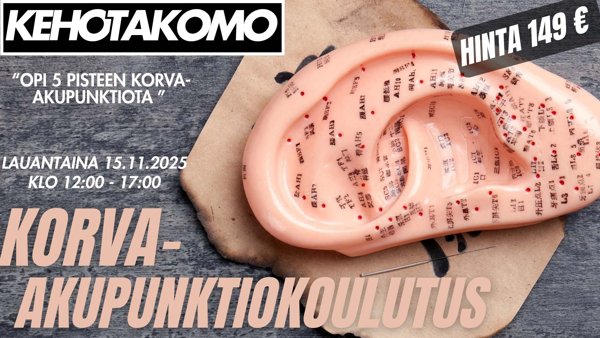 Product image of  Korva-akupunktio koulutus