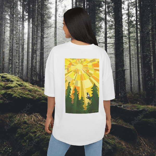 Product image of  SNOW T-Paita / Oversized logolla @havukettu