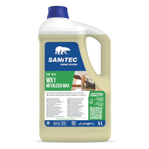 Product image of  1610 WX1 METALIZED WAX 5L (LATTIAVAHA)