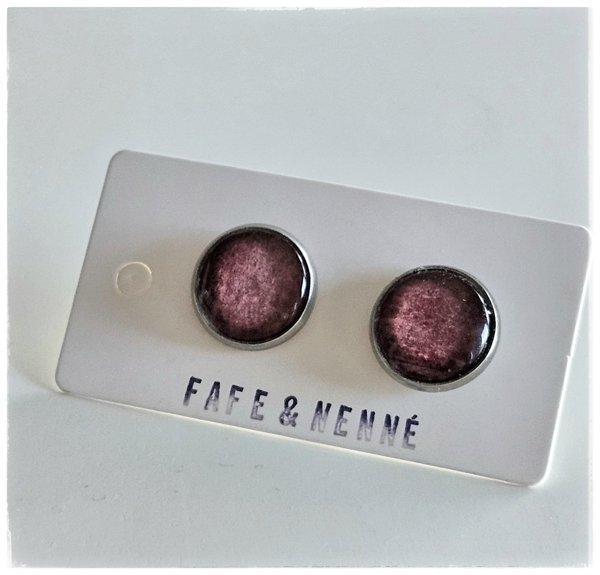 Product image of Luumun värinen Art nappikorvakoru