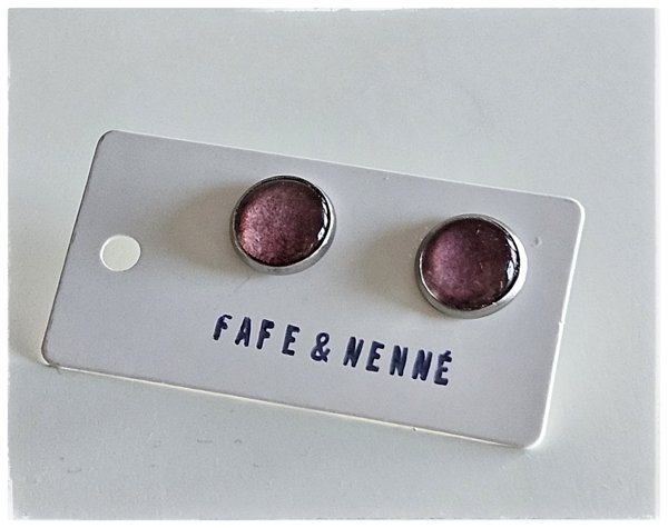 Product image of Luumun värinen Art nappikorvakoru pienempi