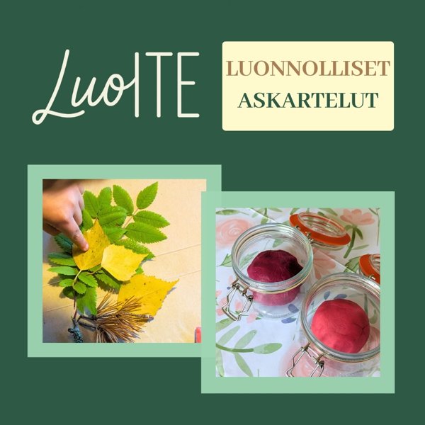 Product image of  Luonnollinen askartelu – DIY-opas (PDF)