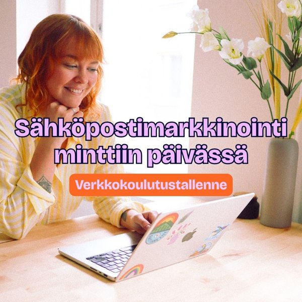 Product image of  Sähköposti-markkinointi minttiin päivässä -verkkokoulutus