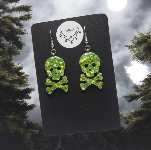 Product image of  Pääkallot vihreä