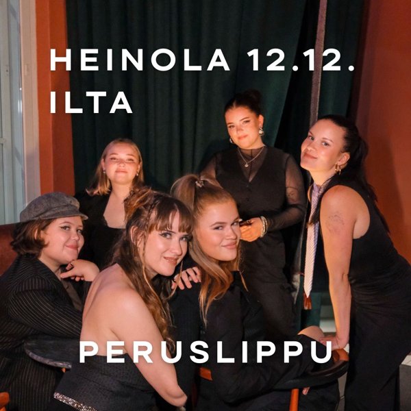 Product image of  Peruslippu, HEINOLA ILTAKONSERTTI 12.12.