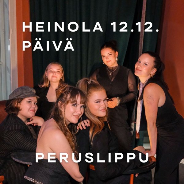 Product image of  Peruslippu, HEINOLA PÄIVÄKONSERTTI 12.12.