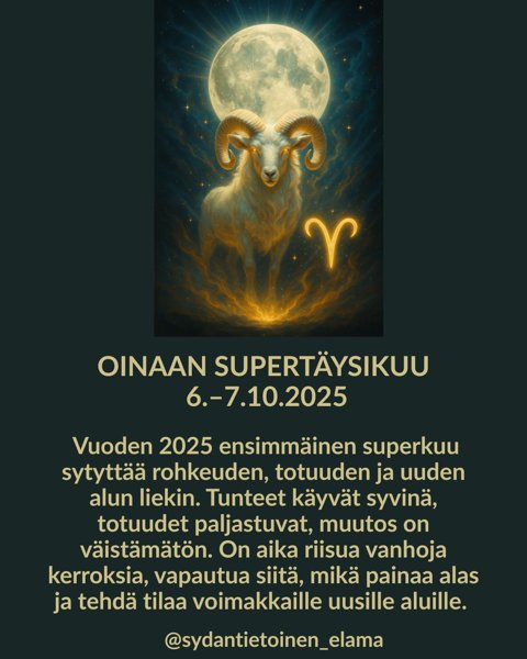 Product image of  ma 6.10. Oinaan täysikuun energiahoito - tallenne