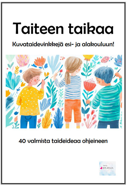 Product image of  🎨TAITEEN TAIKAA-ideavihko