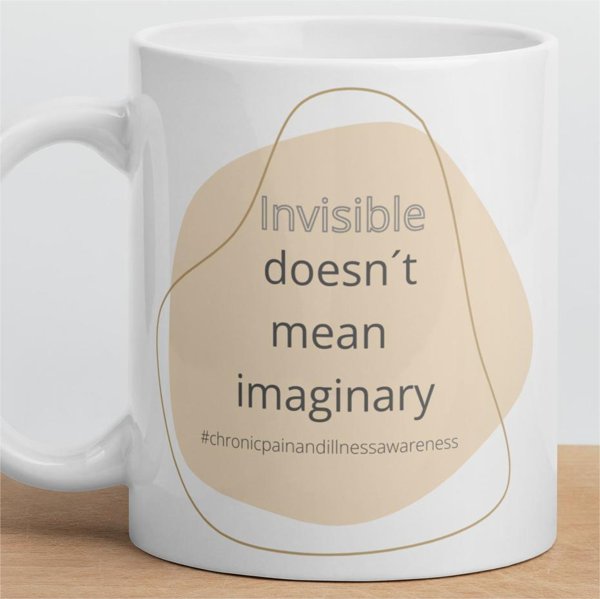 Product image of "Invisible Doesn’t Mean Imaginary" Mugg