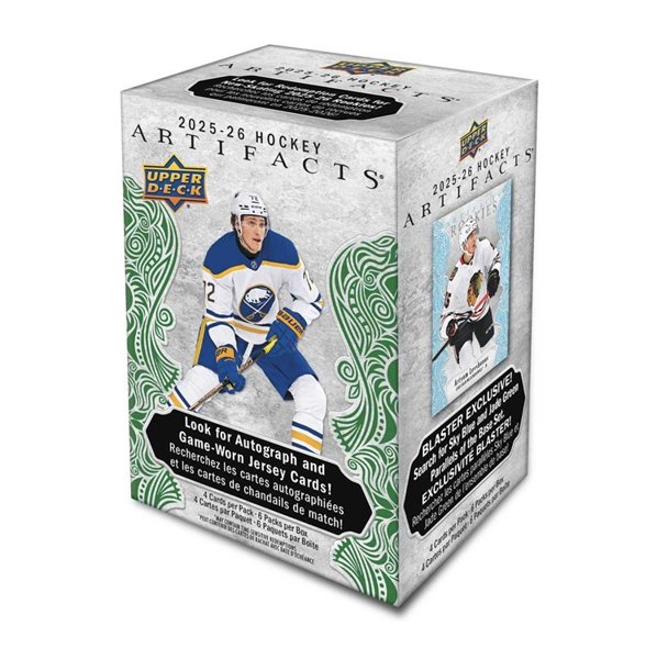 Product image of 2025/26 Upper Deck Artifacts Hockey Blaster Box