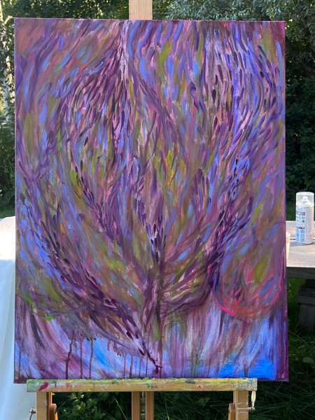 Product image of  Wine and paint -ilta