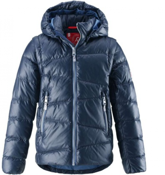 Product image of  Down jacket, Martti Navy,128 cm