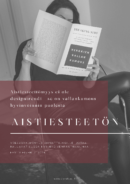 Product image of  AISTIESTEETÖN-verkkovalmennus (maksuerä 1/2)