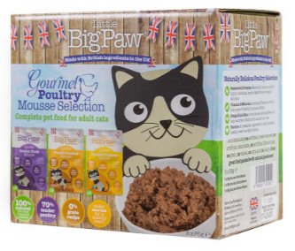 Product image of  Little Big Paw siipikarjamousselajitelma 8 x 85g