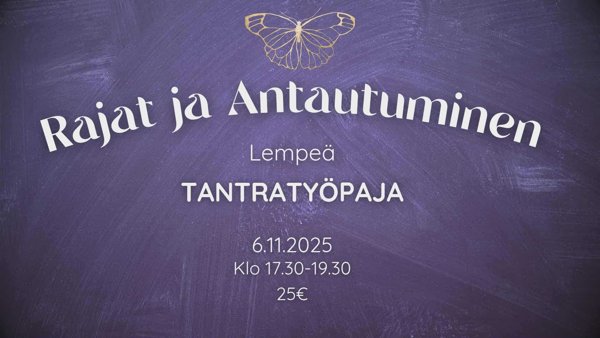 Product image of  Rajat ja Antautuminen - Lempeä tantratyöpaja