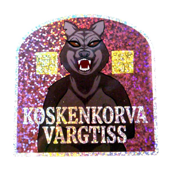 Product image of  Koskenkorva Vargtiss - sticker