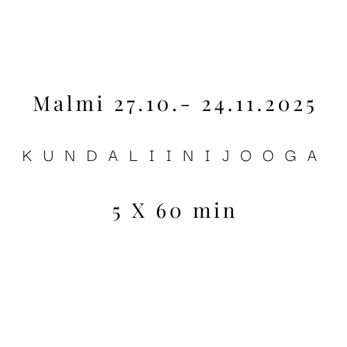 Product image of Malmi kundaliinijooga 27.10.-24.11.2025
