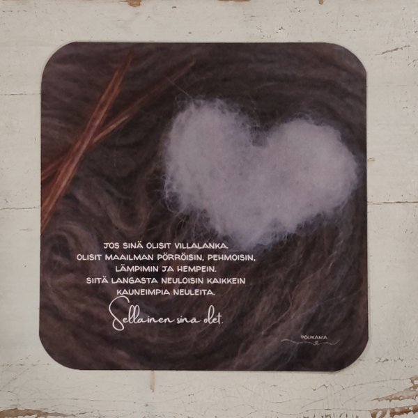 Product image of  Runokortti - Sellainen sinä olet (sydän)