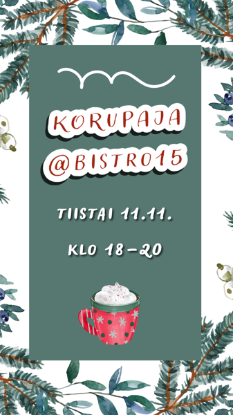 Product image of MARRASKUUN KORUPAJA @BISTRO15