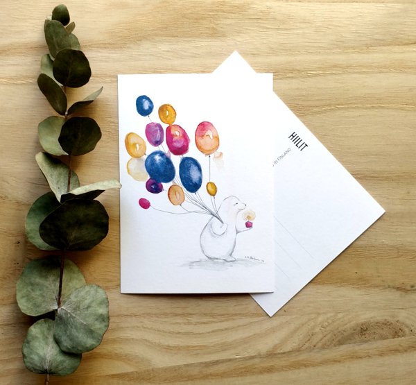 Product image of  Onnea I postikortti