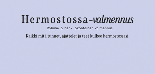 Product image of  Hermostossa -valmennus
