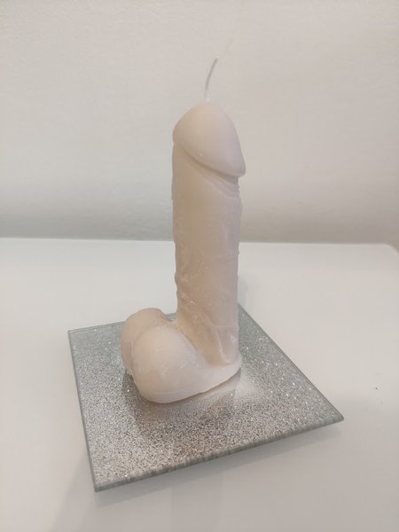 Product image of  Pieni beige peniskynttilä