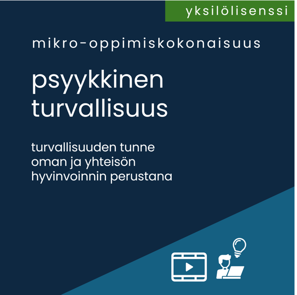 Product image of  Psyykkinen turvallisuus - yksilölisenssi/hlö