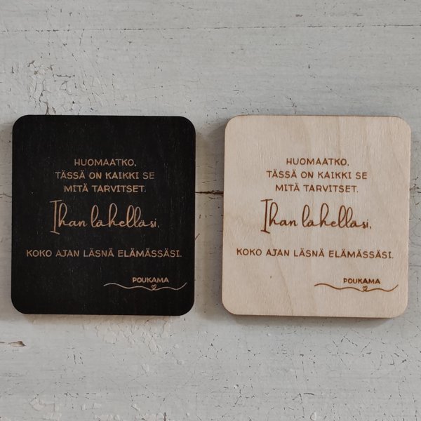 Product image of  Runomagneetti - Ihan lähelläsi (musta)