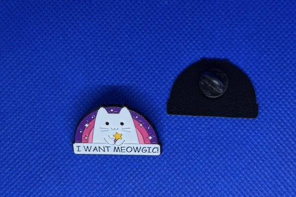Product image of  Pinssi – Cat “I Want Meowgic!” ✨🐱