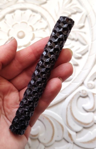 Product image of  Loitsukynttilä, musta ohut