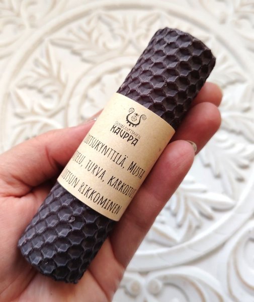 Product image of  Loitsukynttilä, musta (10 cm)