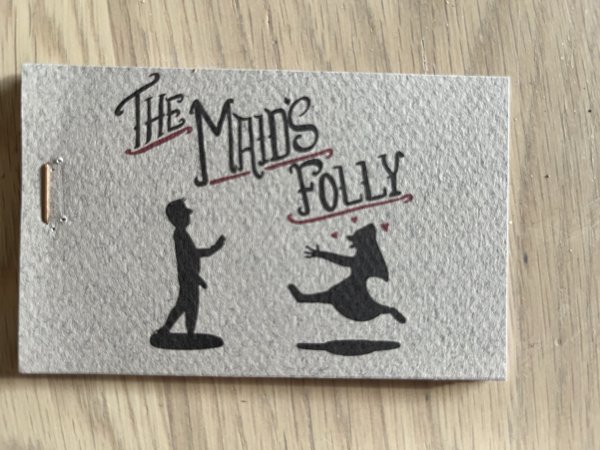 Product image of Tijuana bible miniature comic - The Maid's Folly (18+)