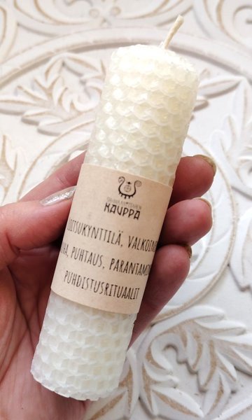 Product image of  Loitsukynttilä, valkoinen (11 cm)
