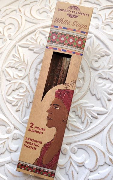 Product image of  Sacred Elements ekosuitsukkeet, Valkosalvia