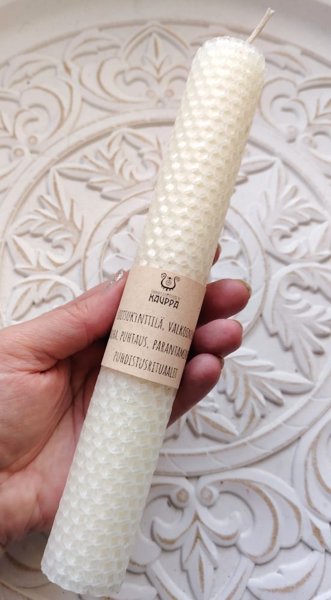 Product image of  Pitkä loitsukynttilä, valkoinen (22 cm)
