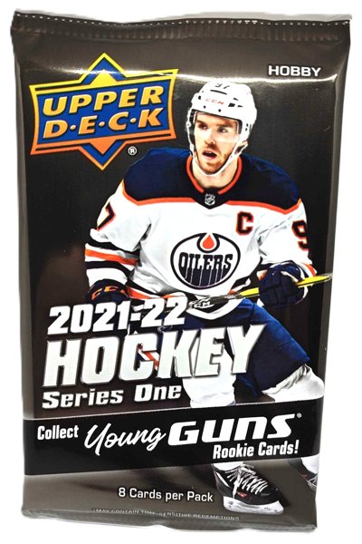 Product image of  2021-22 Upper Deck Series 1 Hockey Hobby [Pack]